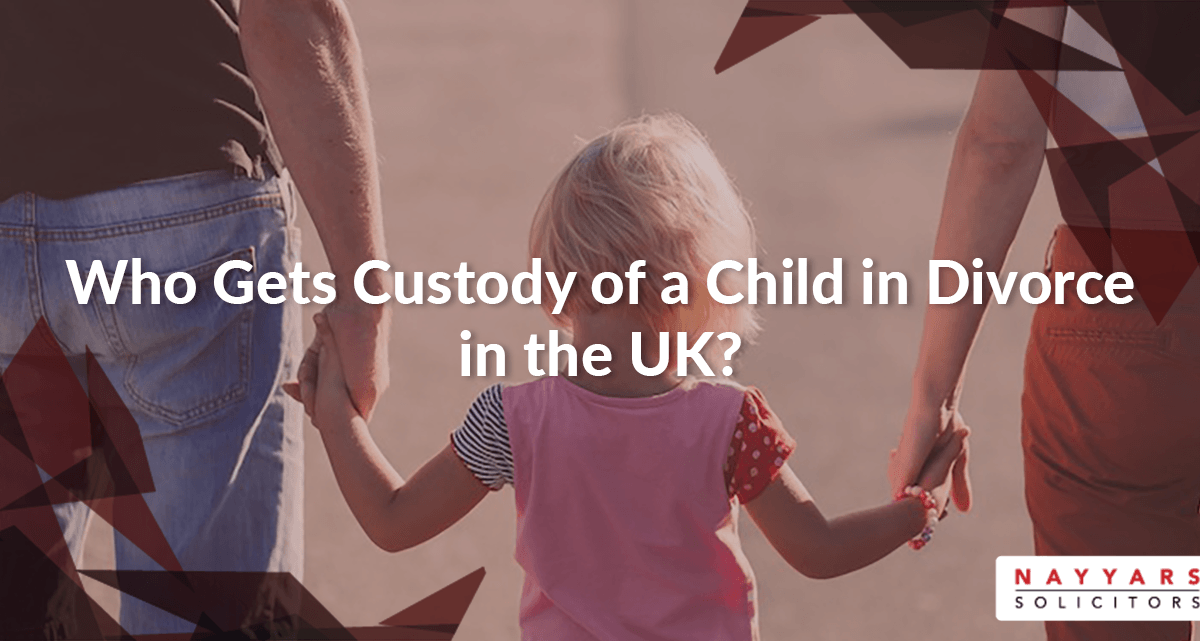 Who gets custody of child in divorce UK